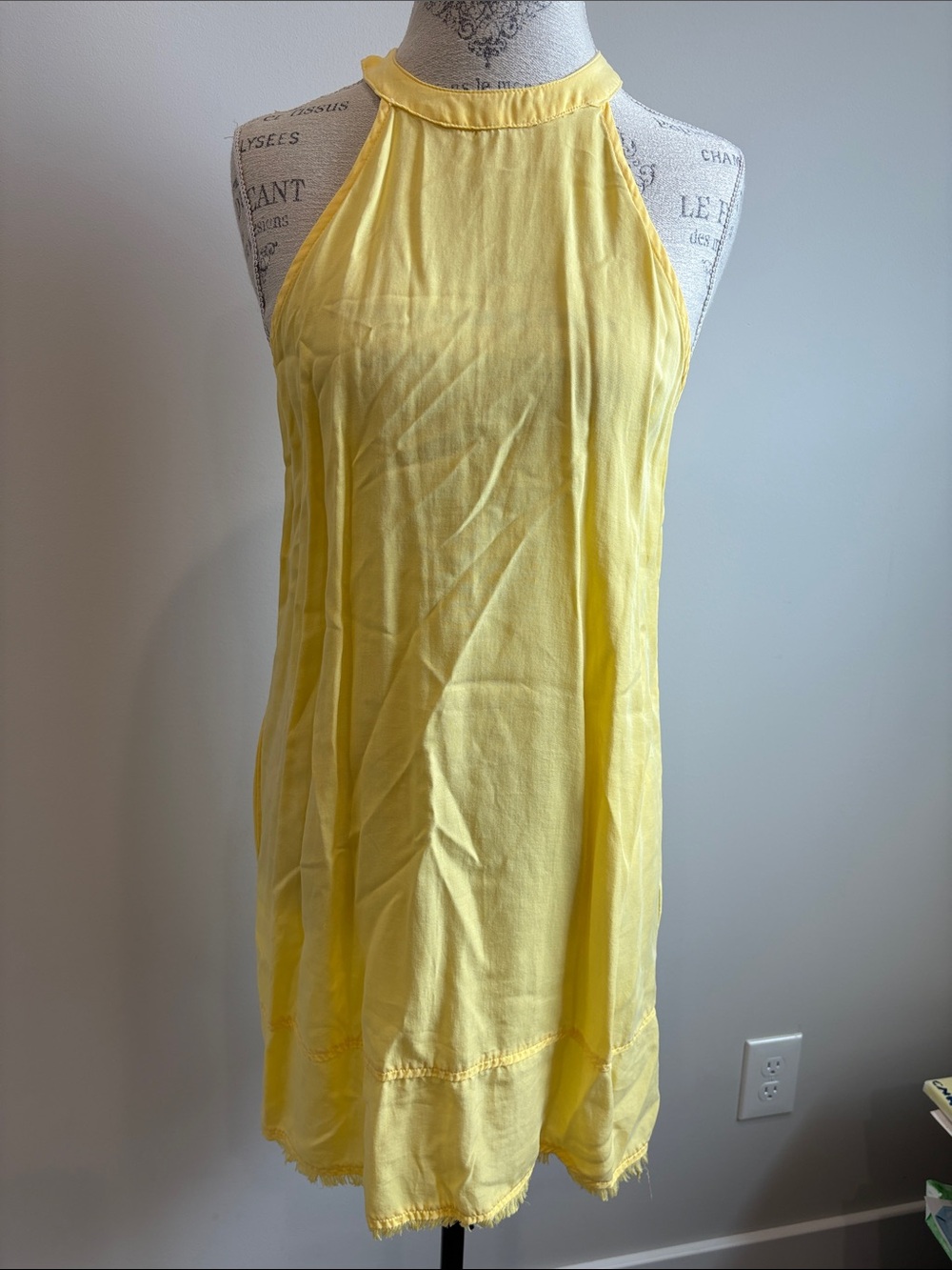 Bella Dahl Yellow Halter Sundress